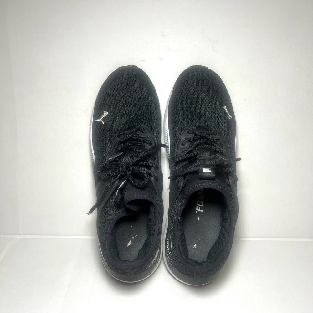 Puma Pacer Future Black Mesh Sneakers Mens Sz 11.5 Classic Athletic Shoes Sporty - Picture 6 of 9